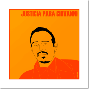 justicia para Giovanni / Justice for Giovanni Posters and Art